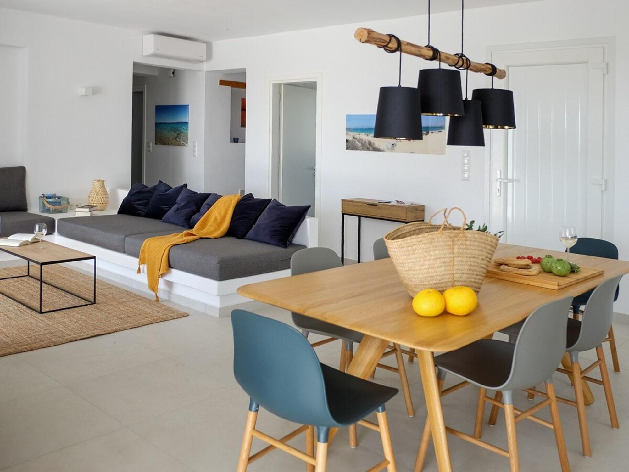 Villa Aura - Beachfront Villa With Private Pool Кастраки Экстерьер фото